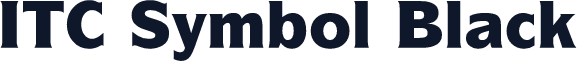 ITC Symbol Black