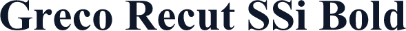 Greco Recut SSi Bold