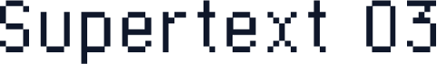 Supertext 03