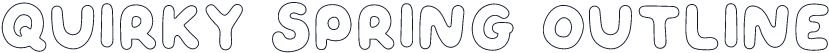 QUIRKY SPRING Outline