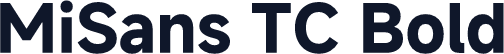 MiSans TC Bold