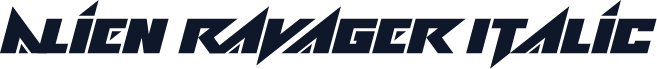 Alien Ravager Italic