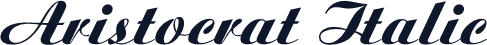 Aristocrat Italic