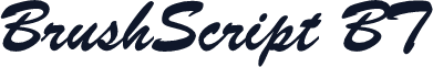 BrushScript BT