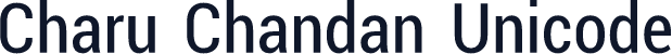 Charu Chandan Unicode