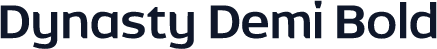 Dynasty Demi Bold