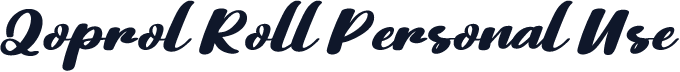 Qoprol Roll Personal Use