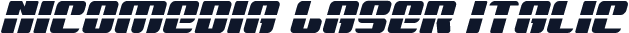 Nicomedia Laser Italic