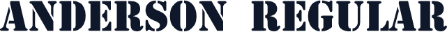 ANDERSON Regular