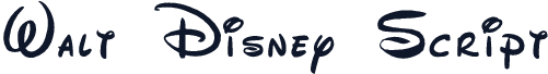 Walt Disney Script