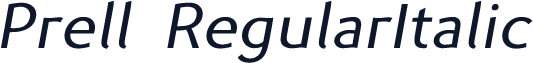 Prell-RegularItalic