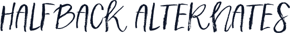 Halfback Alternates