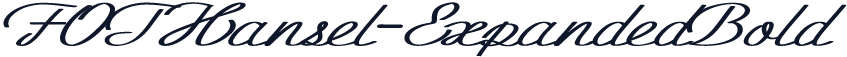 FOTHansel-ExpandedBold