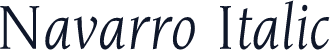 Navarro Italic