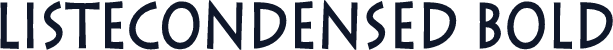 ListeCondensed Bold
