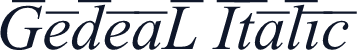 GedeaL Italic