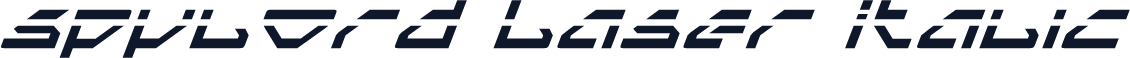 Spylord Laser Italic