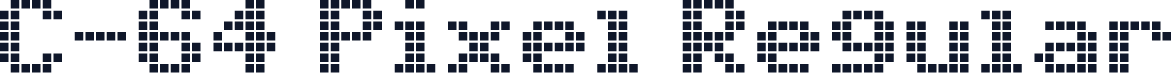 C-64 Pixel Regular