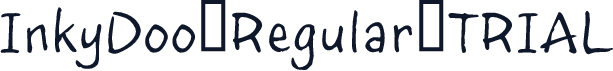 InkyDoo_Regular_TRIAL