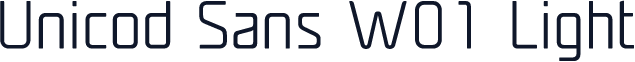 Unicod Sans W01 Light