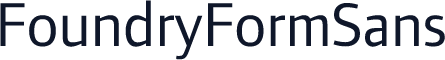 FoundryFormSans