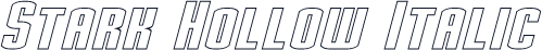 Stark Hollow Italic