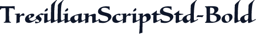 TresillianScriptStd-Bold