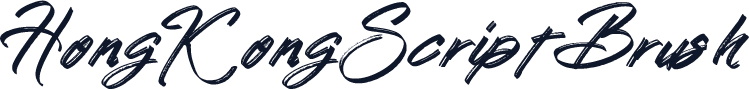 HongKongScriptBrush