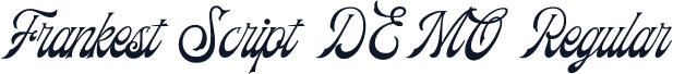 Frankest Script DEMO Regular