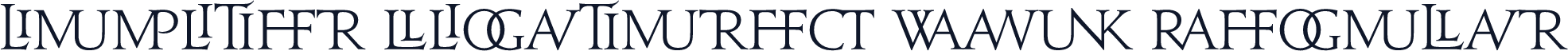Jupiter Ligatures W05 Regular