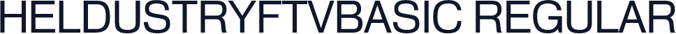HeldustryFTVBasic Regular