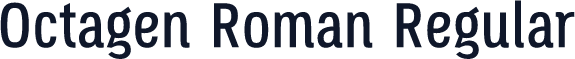 Octagen Roman Regular