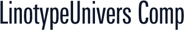 LinotypeUnivers Comp
