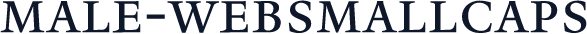 Male-WebSmallCaps