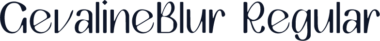 GevalineBlur-Regular