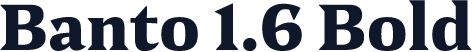 Banto 1.6 Bold