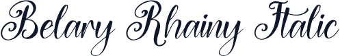 Belary Rhainy Italic