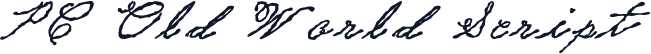 PC Old World Script