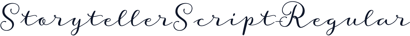 StorytellerScript-Regular