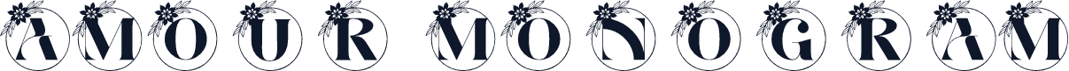 Amour Monogram
