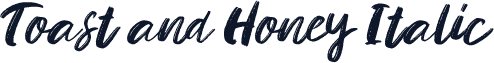 Toast and Honey Italic