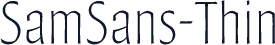 SamSans-Thin