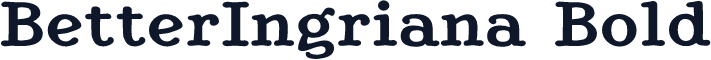 BetterIngriana Bold