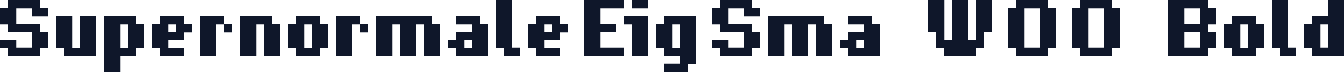 SupernormaleEigSma W00 Bold
