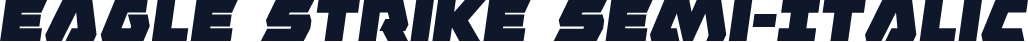 Eagle Strike Semi-Italic