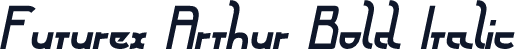 Futurex Arthur Bold Italic