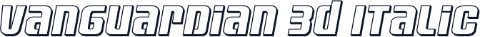 Vanguardian 3D Italic