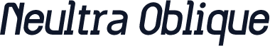 Neultra Oblique