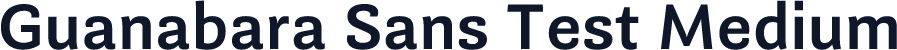 Guanabara Sans Test Medium