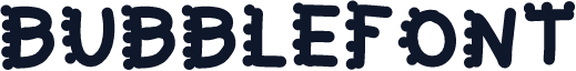 bubblefont